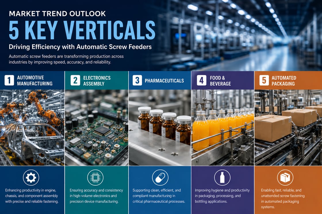 Screw feeder 5 vertical markets